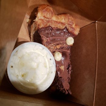 Orrange Kitchen + Bar - Daily hazelnut pie with whipped cream - Canadian (New) Near Me - Port Coquitlam, British Columbia
