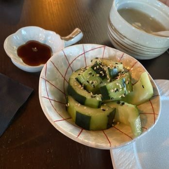 Ginza Sushi and Ramen - Sunomono cucumber salad - Ramen Near Me - Salem, Oregon Ginza Sushi and Ramen - Sunomono cucumber salad - Ramen Near Me - Salem, Oregon