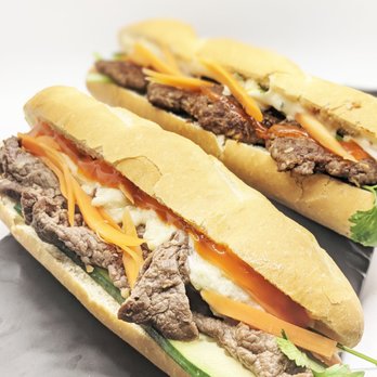 Lamhan - two sub sandwiches with meat and cheese - Vietnamese Near Me - Toronto, Ontario Lamhan - two sub sandwiches with meat and cheese - Vietnamese Near Me - Toronto, Ontario