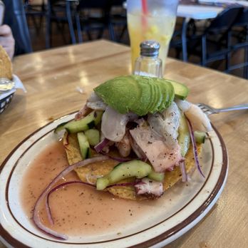 Only Sinaloa - Tostada Mixta - Mexican Near Me - Adelanto, California