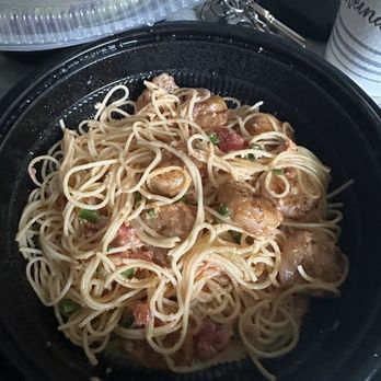 Kitchen Social - Blackened shrimp capellini was yummy. - Desserts Near Me - Cincinnati, Ohio Kitchen Social - Blackened shrimp capellini was yummy. - Desserts Near Me - Cincinnati, Ohio