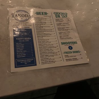 Takoda - Menu - American Near Me - Washington, DC, District of Columbia Takoda - Menu - American Near Me - Washington, DC, District of Columbia