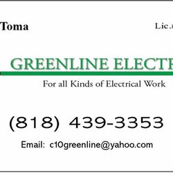 Greenline Electric - Over 25 years of experience! Give us a call TODAY for a Free Estimate!