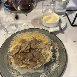 Osteria di Poneta - Pasta with shaved truffles
