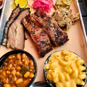 Texas Jack's Barbecue - Large Meat Medley Platter - Barbeque Near Me - Arlington, Virginia