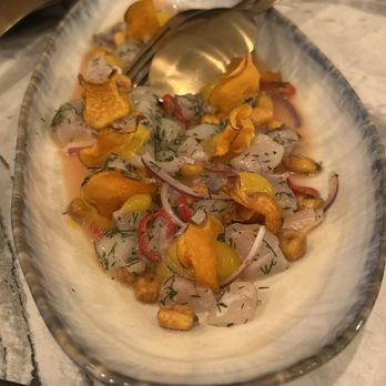 Ö Tascö - Ceviche with tangerine juice for the acid - Portuguese Near Me - Porto, 13