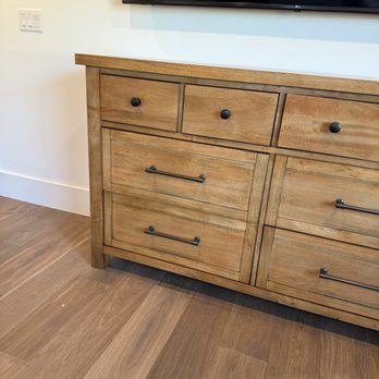 Ashley Store - Drawers look like a toddler put the dresser together. - Furniture Stores Near Me - Portland, Oregon