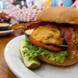 Spicy Pimento Cheese Burger