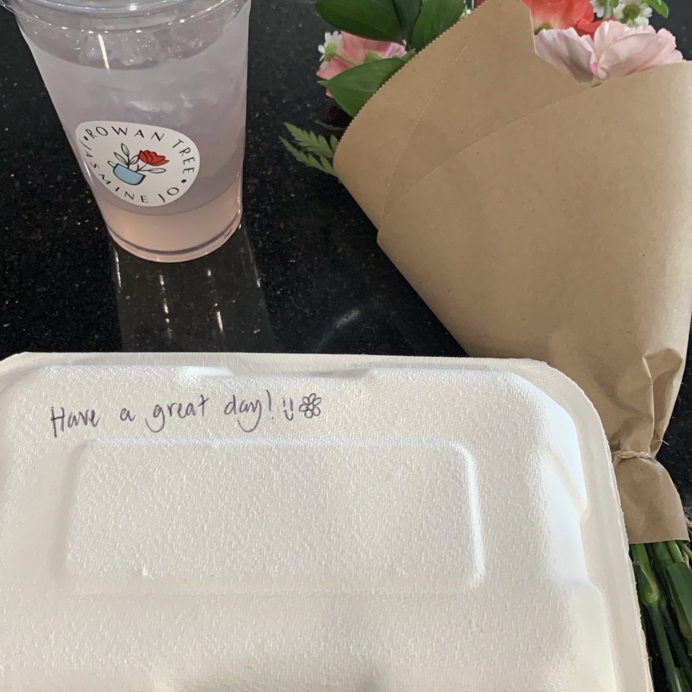 Jasmine Jo Coffee & Flowers - lavender lemonade, avocado toast (to go) and custom mini bouquet - Coffee & Tea Near Me - Phoenix, Arizona Jasmine Jo Coffee & Flowers - lavender lemonade, avocado toast (to go) and custom mini bouquet - Coffee & Tea Near Me - Phoenix, Arizona