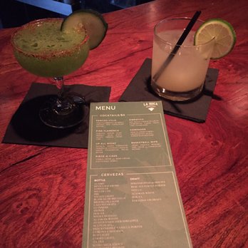 La Roca - Cucumber Martini and a Piña Colada on the rocks. Yum! - Cocktail Bars Near Me - San Antonio, Texas La Roca - Cucumber Martini and a Piña Colada on the rocks. Yum! - Cocktail Bars Near Me - San Antonio, Texas
