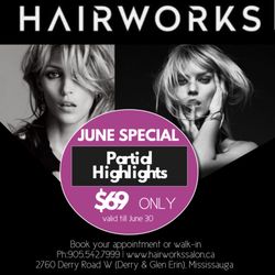 Hairworks - JUNE SPECIAL!!
