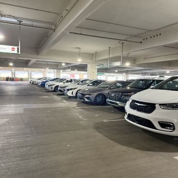 National Car Rental - rows and rows of cars - Car Rental Near Me - Phoenix, Arizona