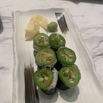 Zu Izakaya - ASU - Toro Jalapeno Roll - Sushi Bars Near Me - Tempe, Arizona