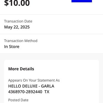 Hello Deluxe Car Wash - Original membership price that I signed up for last month - Car Wash Near Me - Garland, Texas