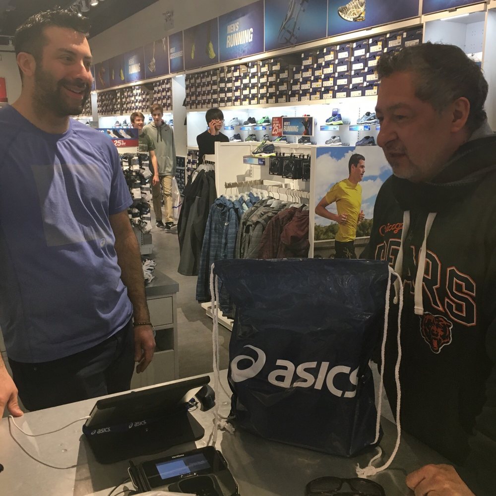 ASICS Outlet - My new friend Eli and Joe. Eli is the manager at Asics - Sports Wear Near Me - Eagan, Minnesota