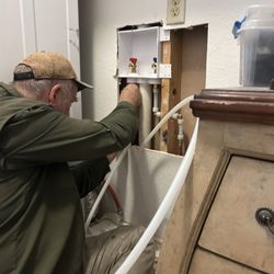 SewerTV Hydro Jetting and Plumbing - Replacing the laundry valve box