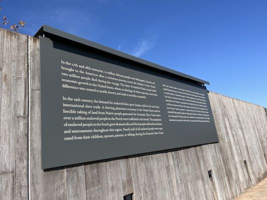 The National Memorial for Peace and Justice by null