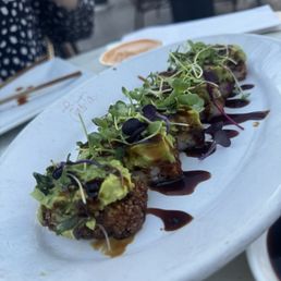 Avocado crispy rice. Avocado crispy rice.