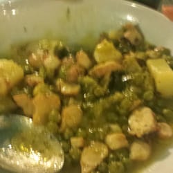 Da Palmerino - Polipo patate piselli e zucchine