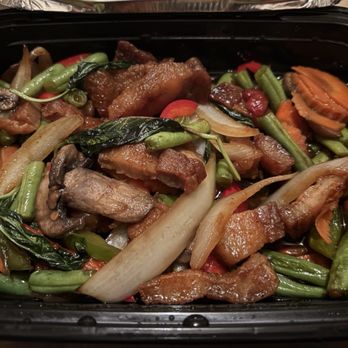 Bangkok Station NJ - Crispy Pork Basil - Thai Near Me - Maywood, New Jersey Bangkok Station NJ - Crispy Pork Basil - Thai Near Me - Maywood, New Jersey
