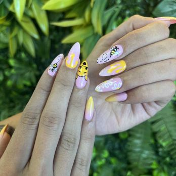 Mindy Nails Bar - Gel X with art - Nail Salons Near Me - Whittier, California Mindy Nails Bar - Gel X with art - Nail Salons Near Me - Whittier, California