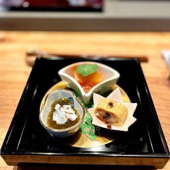 Hinata - Appetizer - Umimasu Mozuku, and Umaki - Sushi Bars Near Me - San Francisco, California