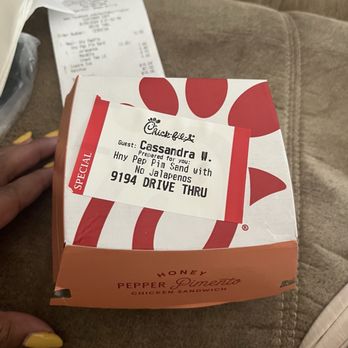 Chick-fil-A - Made just for ME, Cassandra - Fast Food Near Me - Burlington, North Carolina