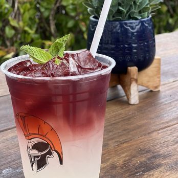 Achilles Coffee Solana Beach - Hibiscus tea and lemonade - Coffee & Tea Near Me - Solana Beach, California