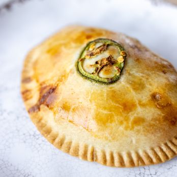 Best Artisan Empanadas - Chorizo, Egg, and Potato Empanada ($7) - Coffee & Tea Near Me - Campbell, California