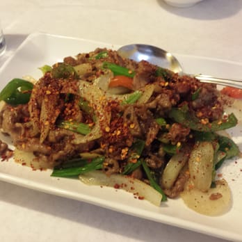 Dongpo Impression - Spicy lamb with cumin - Szechuan Near Me - Chicago, Illinois Dongpo Impression - Spicy lamb with cumin - Szechuan Near Me - Chicago, Illinois