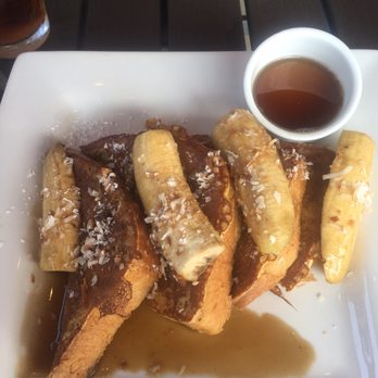 Baker's Crust Artisan Kitchen - JAMAICAN FRENCH TOAST...pretty descent. Needed more coconut and bananas. - Breakfast & Brunch Near Me - Ashburn, Virginia Baker's Crust Artisan Kitchen - JAMAICAN FRENCH TOAST...pretty descent. Needed more coconut and bananas. - Breakfast & Brunch Near Me - Ashburn, Virginia