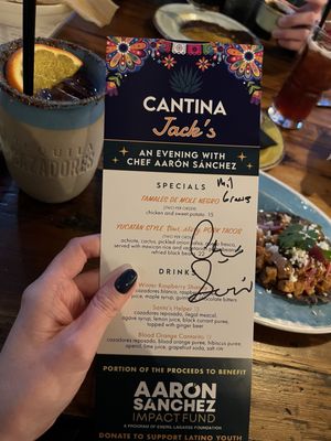 Menu photo 5 Cantina Jack's Pleasant Hill, CA