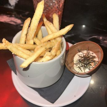 Tokyo Noir - Wasabi Fries - more subtle than spicy - Speakeasies Near Me - Long Beach, California Tokyo Noir - Wasabi Fries - more subtle than spicy - Speakeasies Near Me - Long Beach, California