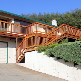 FXF Construction - Redwood deck - General Contractors Near Me - Mokelumne Hill, California