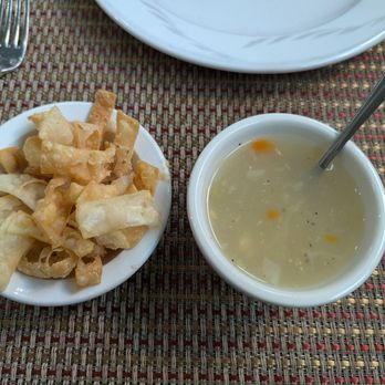 Awadh By Chef Anand - Complimentary soup and crisps! - Indian Near Me - Powell, Ohio