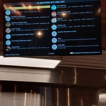 Old Germantown - Tap list - Pizza Near Me - Germantown, Wisconsin