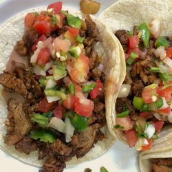 La Hacienda Market - Carne asada tacos from their taqueria