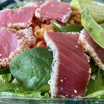 Tinleaf Fresh Kitchen - Delicious Seared Ahi Tuna Salad! - New American Near Me - Carlsbad, California Tinleaf Fresh Kitchen - Delicious Seared Ahi Tuna Salad! - New American Near Me - Carlsbad, California