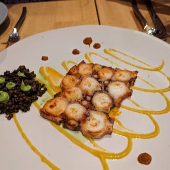 Seven Reasons - Octopus & Lentils ($38) - 3.5 stars. Unique presentation meant smaller volume of octopus, didn't seem worth the price. Mon dinner 2024-04-15 - Latin American Near Me - Washington, DC, District of Columbia Seven Reasons - Octopus & Lentils ($38) - 3.5 stars. Unique presentation meant smaller volume of octopus, didn't seem worth the price. Mon dinner 2024-04-15 - Latin American Near Me - Washington, DC, District of Columbia