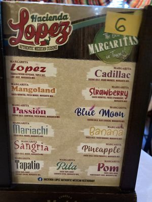 Menu photo 1 Hacienda Lopez Mohegan Lake, NY