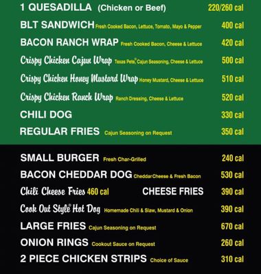 Menu photo 1 Cook Out Richmond, VA