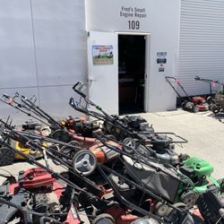Fred's Small Engine Repair - Fred's Small Engine Repair in Atwater near WalMart Center.