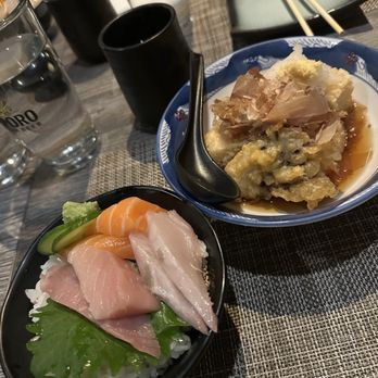 Leichi - mini chirashi and agedashi tofu - Japanese Near Me - Santa Clara, California