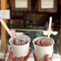 The Lighthouse Grill - Mixed berry and chocolate ice cream