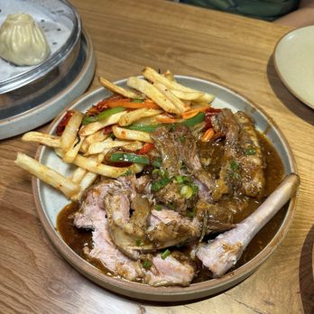 Ayan - Braised Pork Ribs in Black Pepper Sauce with Fries - Ramen Near Me - Redondo Beach, California Ayan - Braised Pork Ribs in Black Pepper Sauce with Fries - Ramen Near Me - Redondo Beach, California