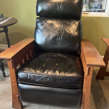 Chameleon Leather Re-Dying - After - Furniture Reupholstery Near Me - San Diego, California