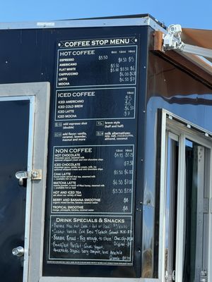 Menu photo 1 The Coffee Stop West Maui Lahaina, HI