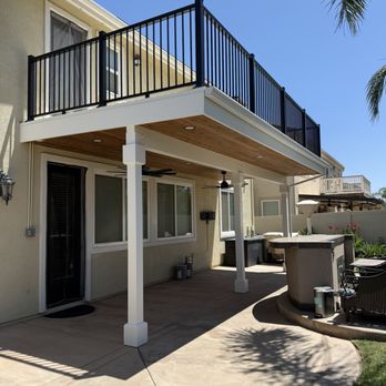 West Coast Carpentry - The completed patio - Painters Near Me - Riverside, California West Coast Carpentry - The completed patio - Painters Near Me - Riverside, California