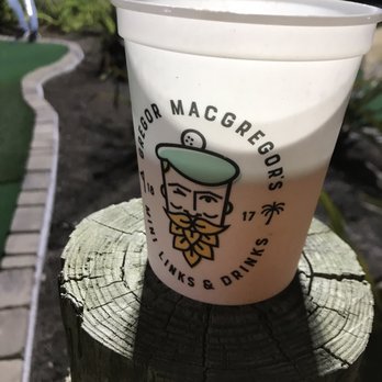 Gregor MacGregor's Mini Links & Drinks - The beer - Mini Golf Near Me - Fernandina Beach, Florida