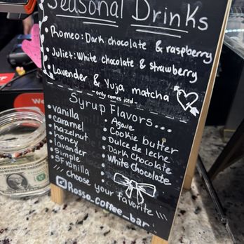 Rosso Coffee Bar - Seasonal Menu - Coffee & Tea Near Me - Longwood, Florida Rosso Coffee Bar - Seasonal Menu - Coffee & Tea Near Me - Longwood, Florida